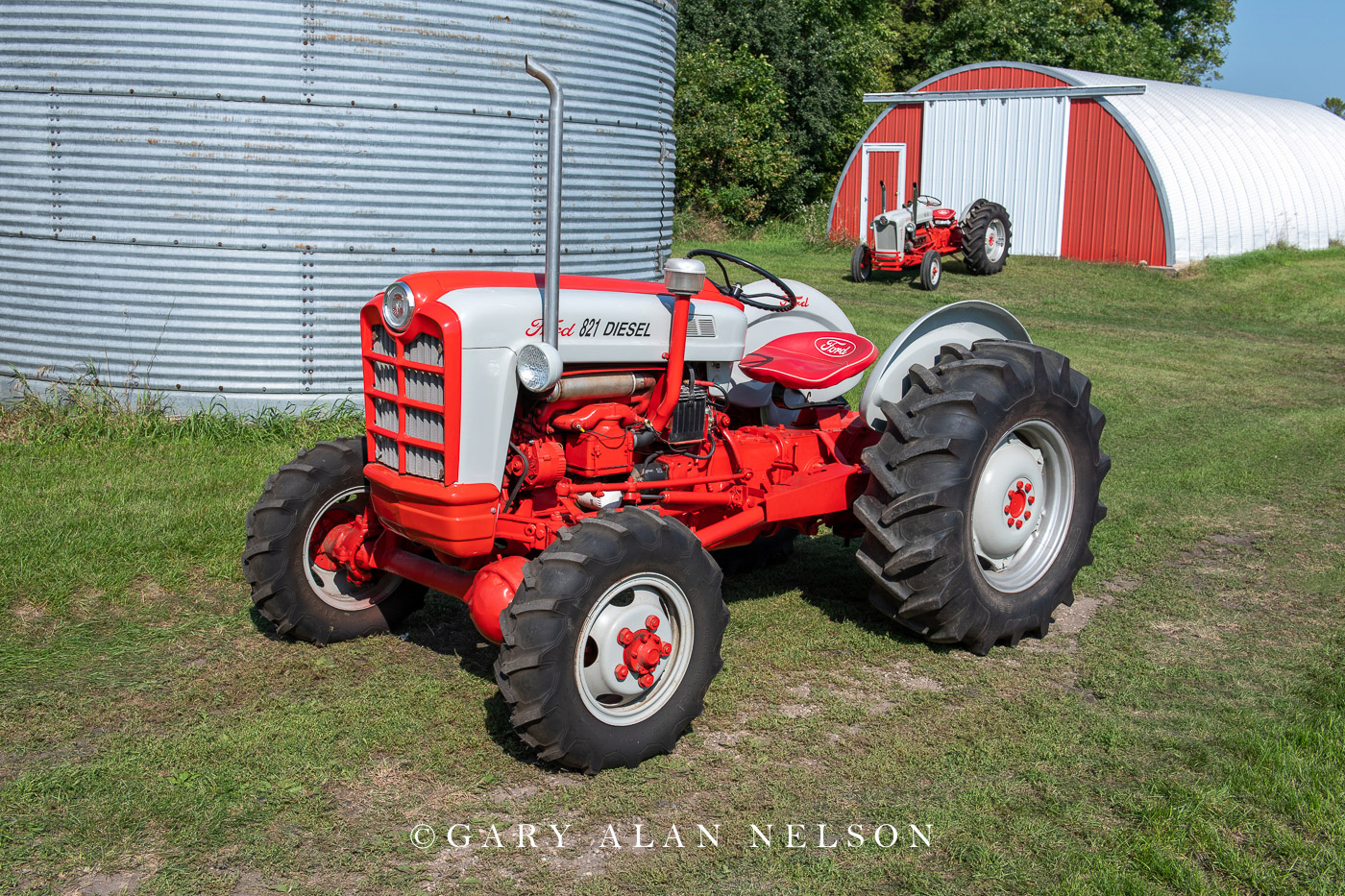 1960 Ford 821 Diesel with Elanco 4-wheel drive kit