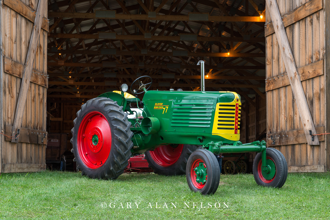 1952 Oliver 77 Row Crop with wide front