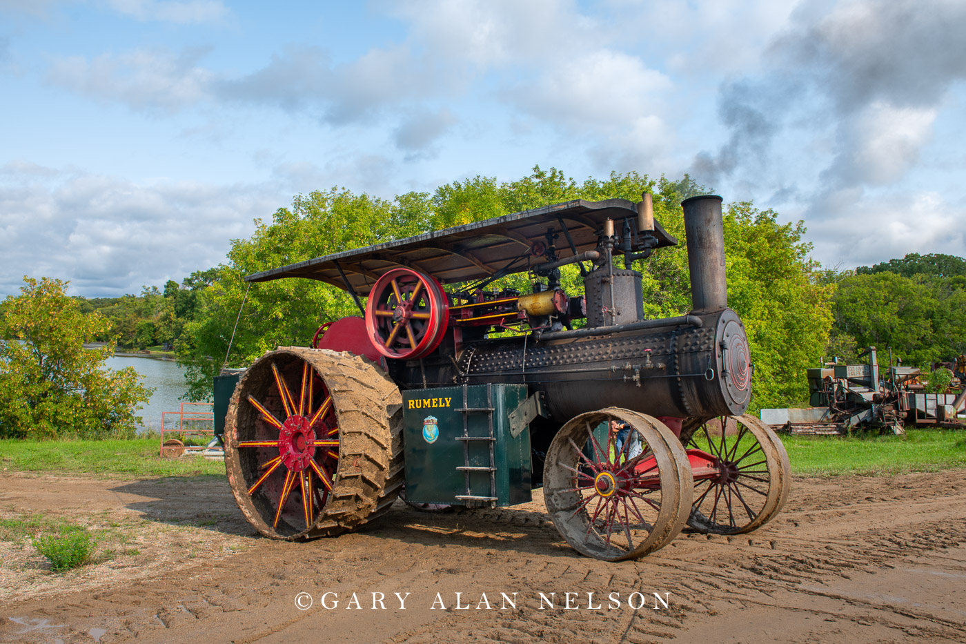 Rumely 36-120 Steam Engine Tractor