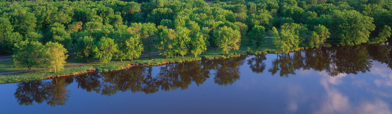 Spring foilage along the St. Croix River National Scenic Riverway, Minnesota/Wisconosin