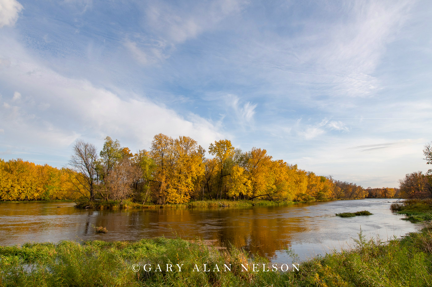 Autumn along the Mississippi River, Aitkin County, Minnesota