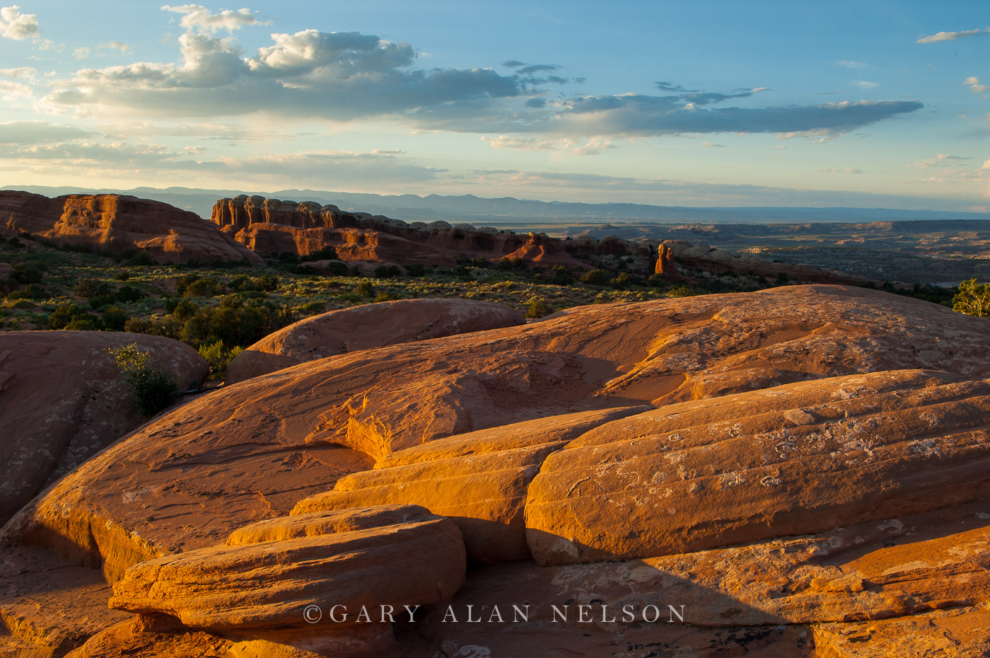 UT-10-4-NP Sandstone formations, Arches National Park, UTah