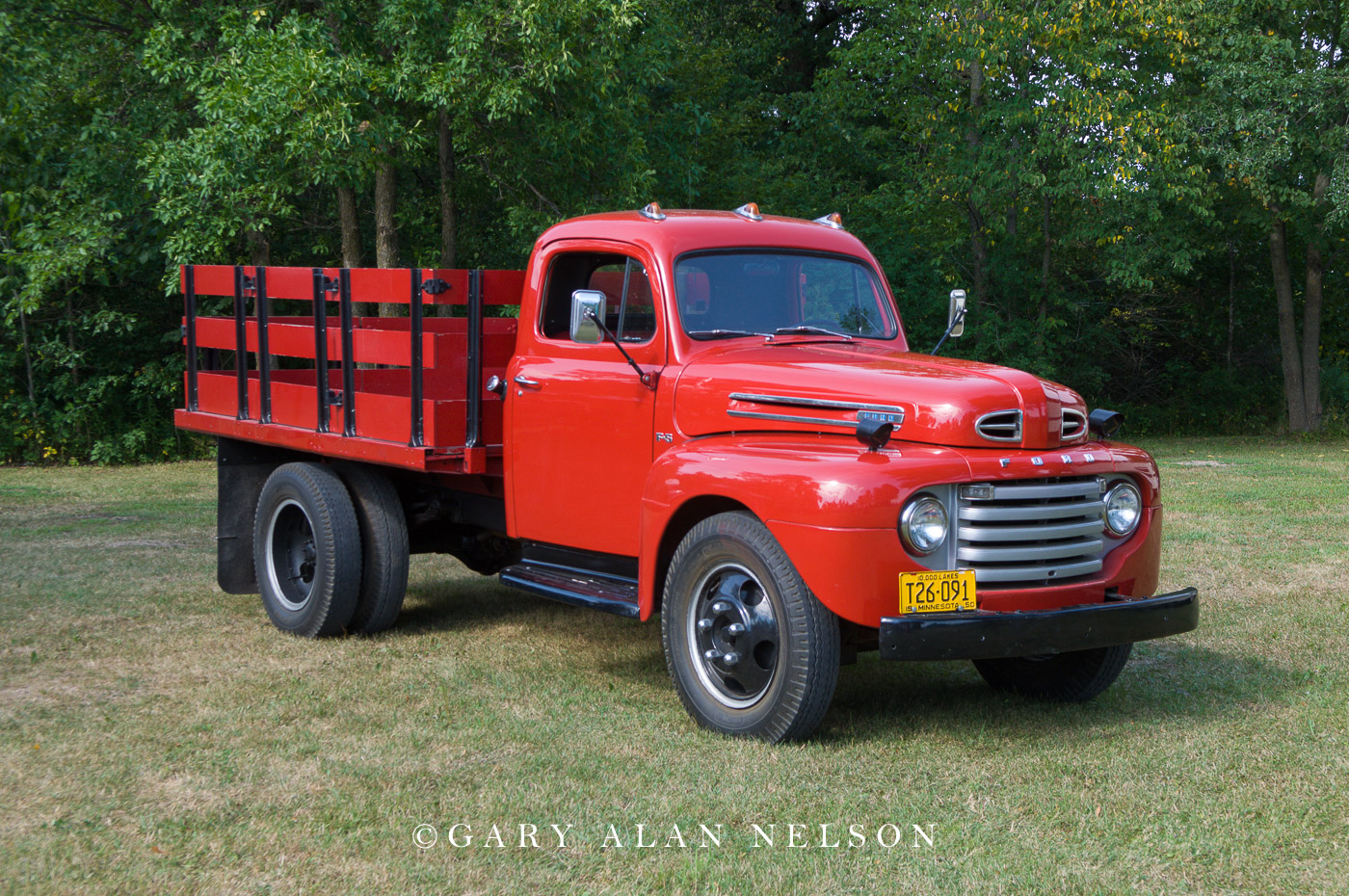 1950 Ford F5 Stake-side