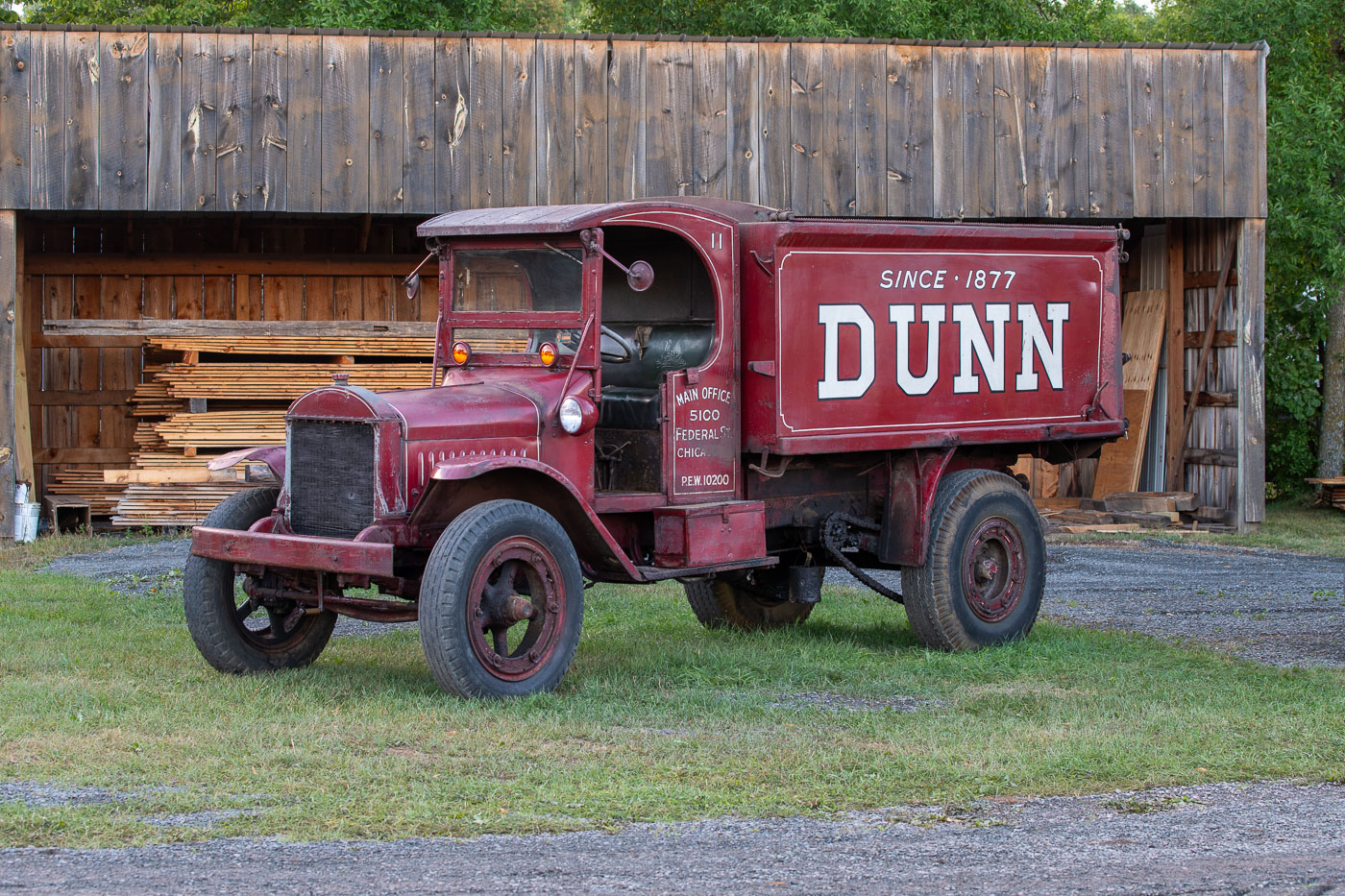 1926 Mack Model AB Coal Hauler